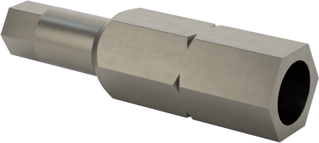 Kurcalanmaya Dayanıklı 4 mm Altıgen Uç, 1/4" Altıgen Şaft