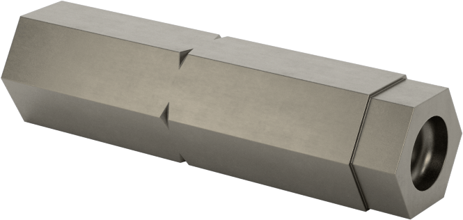Kurcalanmaya Dayanıklı 6 mm Altıgen Uç, 1/4" Altıgen Şaft