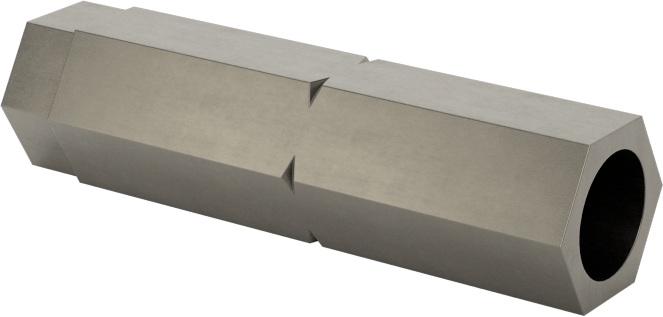 Kurcalanmaya Dayanıklı 6 mm Altıgen Uç, 1/4" Altıgen Şaft