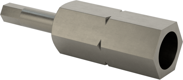 Kurcalanmaya Dayanıklı 3/32" Altıgen Uç, 1/4" Altıgen Şaft