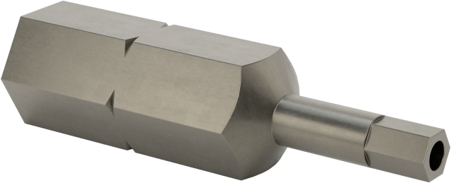 Kurcalanmaya Dayanıklı 3/32" Altıgen Uç, 1/4" Altıgen Şaft
