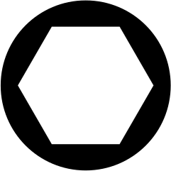 External Hex