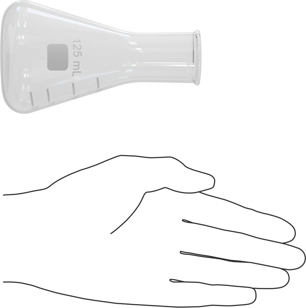 Cam Şişe, 4,2 FL oz/125 ml Kapasite, Geniş Ağızlı