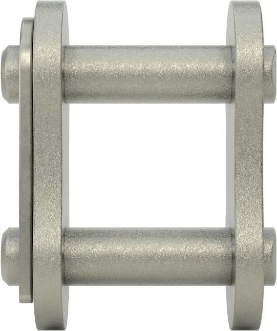 ANSI 50H Numaralı Ağır Hizmet Tipi Tek Sıralı Makaralı Zincir için Bağlantı Halkası