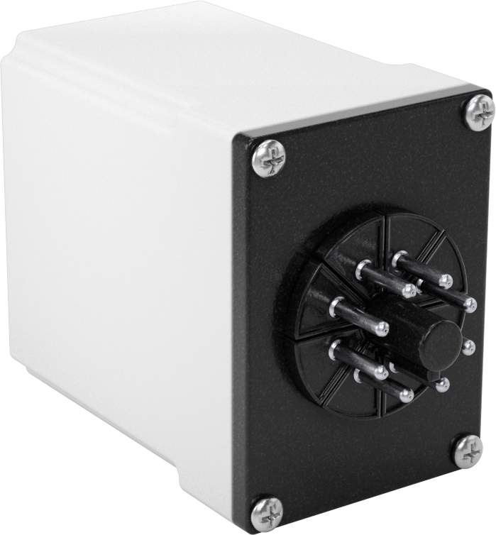 Terminalleri Olan Zamanlayıcı Röle, 8, Gecikmeli Çalıştırma, 120 V AC/DC Giriş, 0.1-10 Seconds