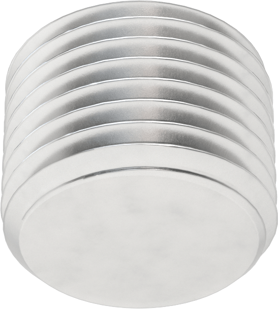 Muhafazalar için Dişli Tapa, 1/2 NPT