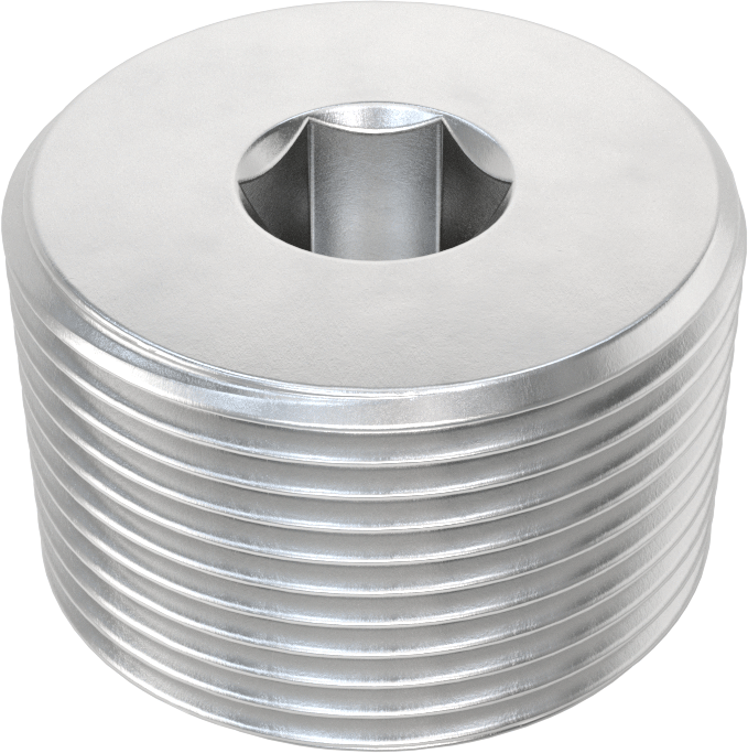 Muhafazalar için Dişli Tapa, 1-1/4 NPT