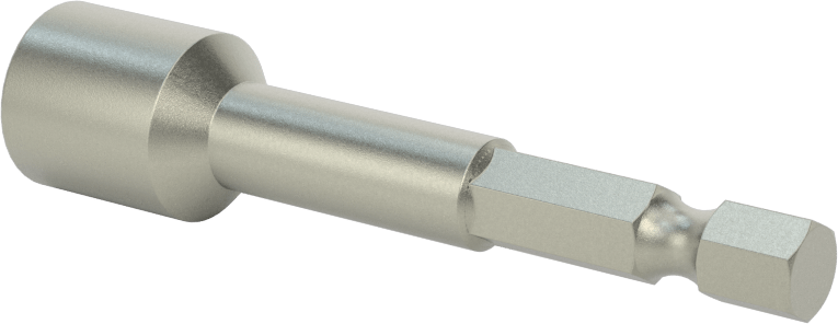 Elektrikli Aletler için 3/8" Somun Sökme Ucu, 2-5/8" Uzunluk