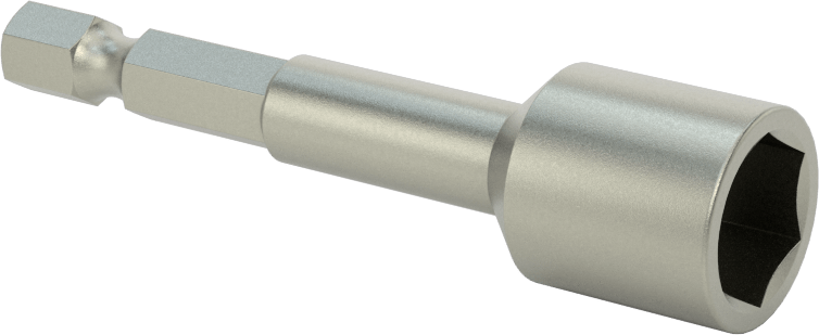 Elektrikli Aletler için 7/16" Somun Sürücü Ucu, 2-5/8" Uzunluk