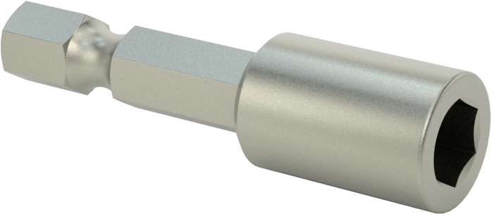 Elektrikli Aletler için 1/4" Somun Sökücü Ucu, 1-3/4" Uzunluk