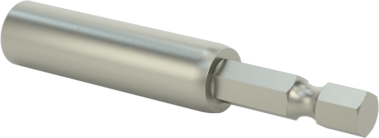 Ekstra Kavramalı 1/4" Somun Sökücü Ucu, 2-5/8" Toplam Uzunluk