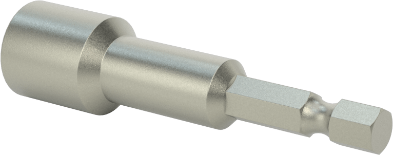 Ekstra Kavramalı 7/16" Somun Sökücü Ucu, 2-5/8" Toplam Uzunluk
