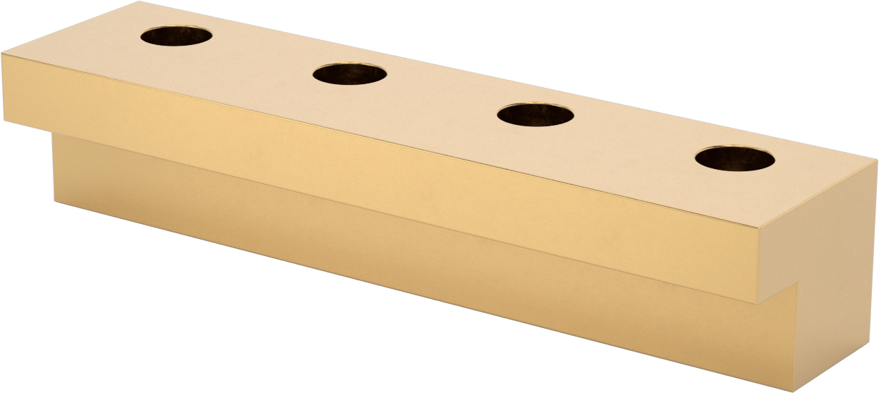 Gib, L-Şekilli Ray, 3" Genişlik, 12" Uzunluk
