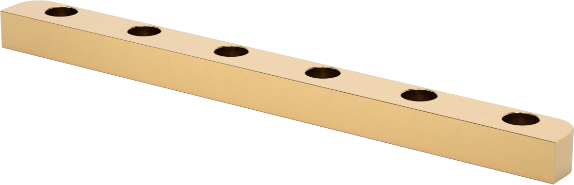 Gib, Kare Ray, 1" Genişlik, 12" Uzunluk