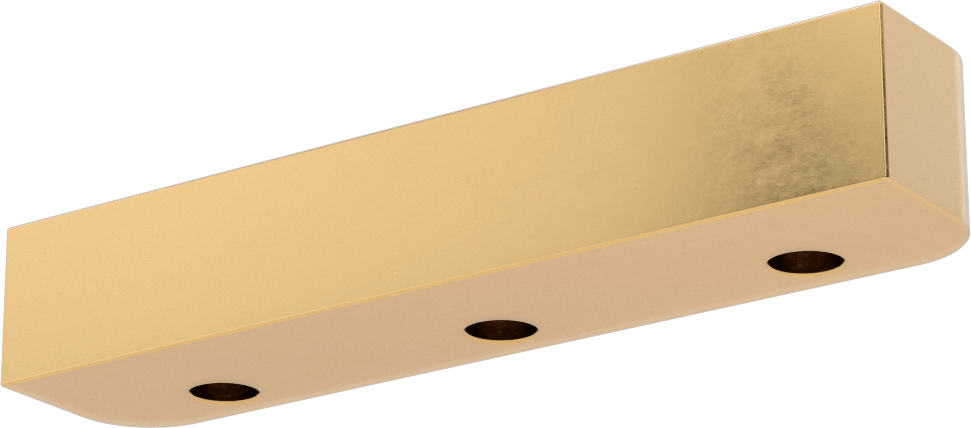 Gib, Kare Ray, 1,25" Genişlik, 6 inç Uzunluk