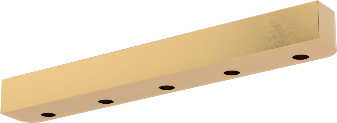 Gib, Kare Ray, 1,25" Genişlik, 10" Uzunluk