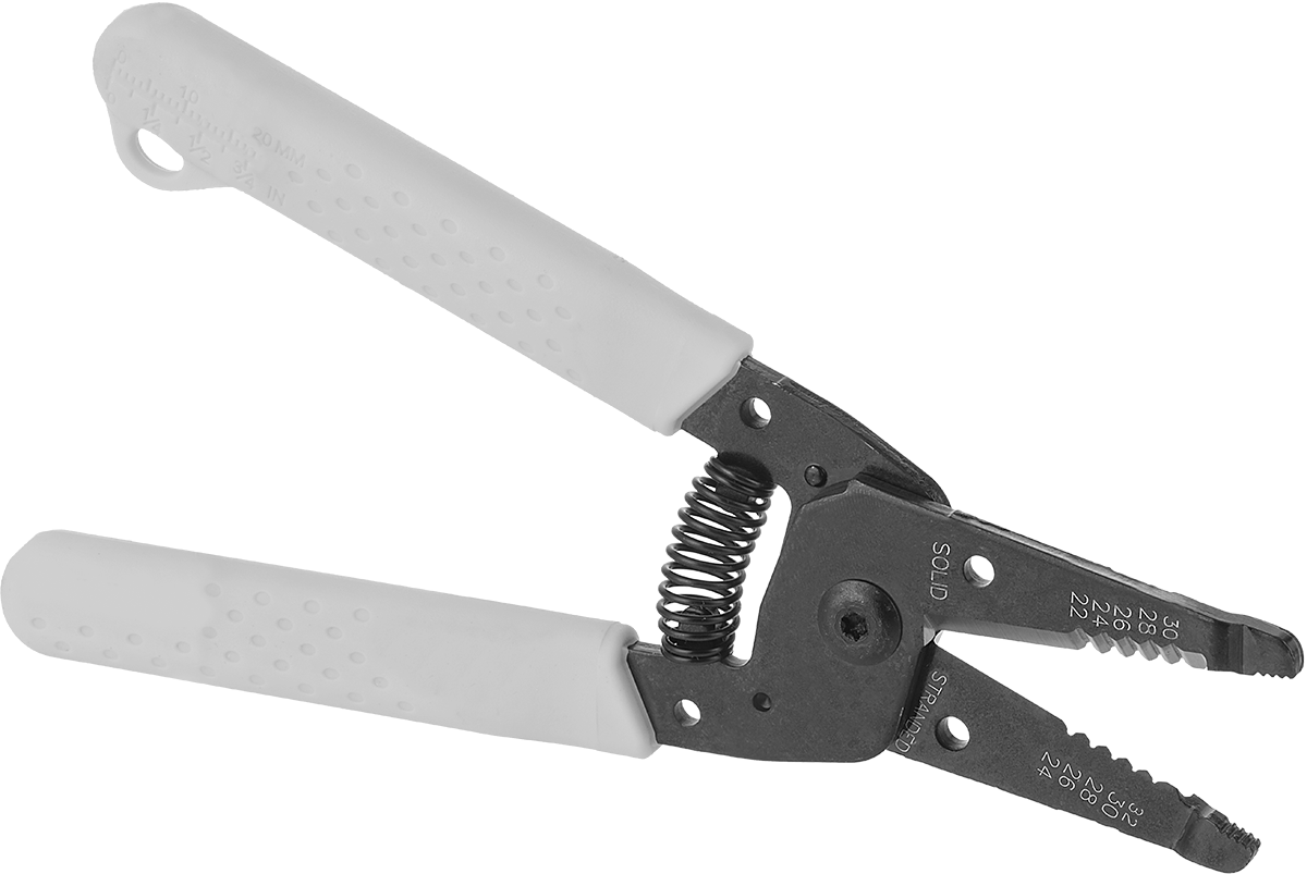 Elektrik Kablo Soyma Makinesi, 30 ila 22 AWG Tek Damarlı ve 32 ila 24 AWG Çok Damarlı Tel için