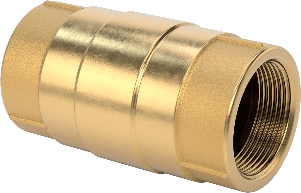 Yüksek Sıcaklık Dişli Çek Valf, Bronz Gövde, 2-1/2 NPT Dişi