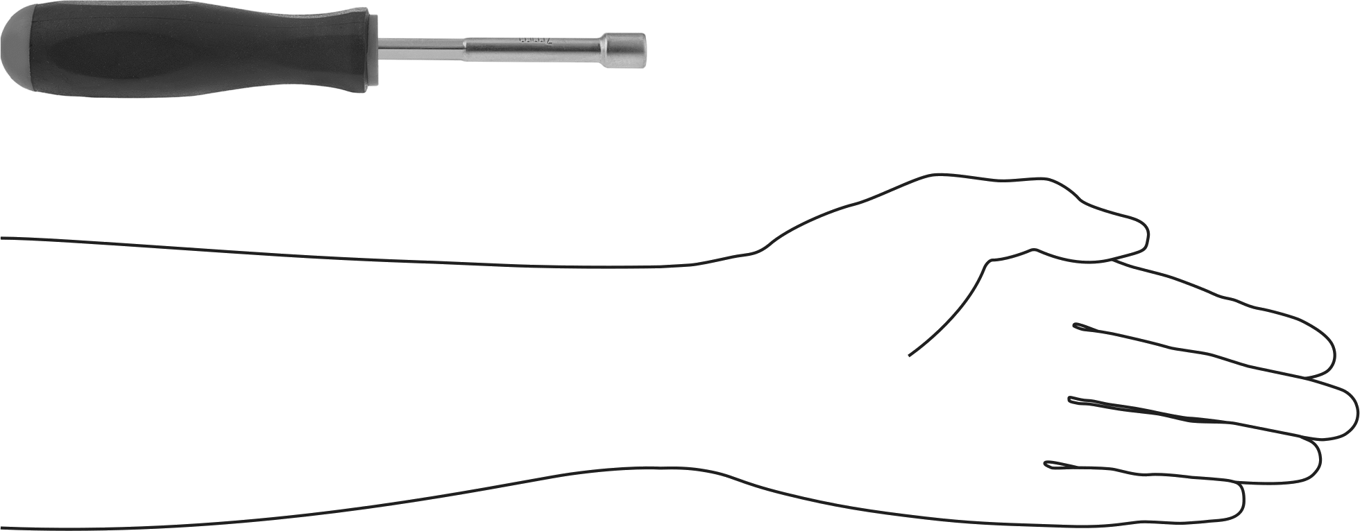 Somun Anahtarı, 7 mm Boyut