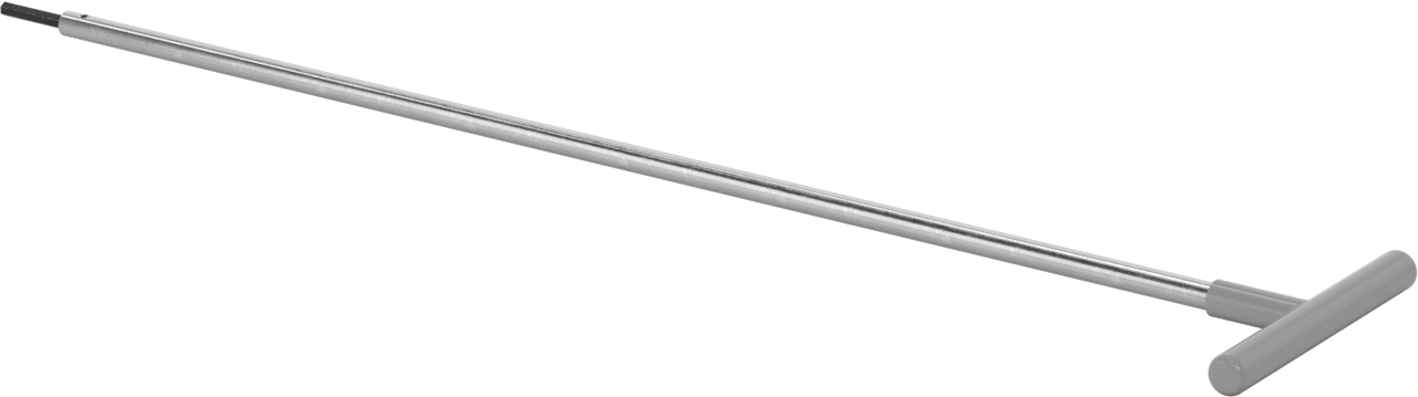 Uzun Uçlu T Saplı Altıgen Anahtar, 5/32" Tahrik Boyutu, 19" Toplam Uzunluk