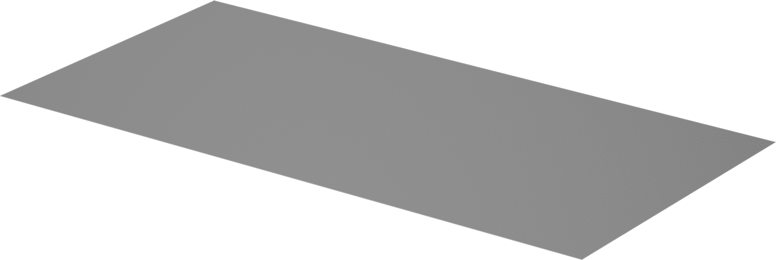 Yüksek Sıcaklık Ultra Yoğun Tungsten Levha, 6" x 12", 0,005" Kalınlık