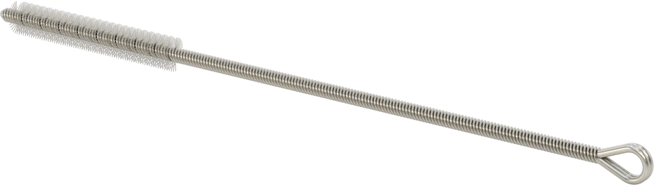 El Tipi Ağır Temizlik ve Çapak Alma Boru Fırçası, Paslanmaz Çelik Saplı Ağır Temizlik, 1/4" Çap, 5-1/2" Toplam Uzunluk