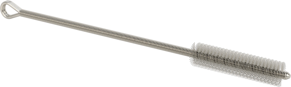 El Tipi Ağır Temizlik ve Çapak Alma Boru Fırçası, Paslanmaz Çelik Saplı Ağır Temizlik, 3/8" Çap, 5-1/2" Toplam Uzunluk