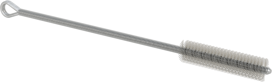 El Tipi Ağır Temizlik ve Çapak Alma Boru Fırçası, Çelik Saplı Ağır Temizlik, 3/8" Çap, 5-1/2" Toplam Uzunluk