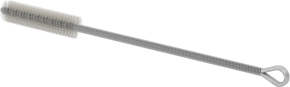 El Tipi Ağır Temizlik ve Çapak Alma Boru Fırçası, Çelik Saplı Ağır Temizlik, 3/8" Çap, 5-1/2" Toplam Uzunluk