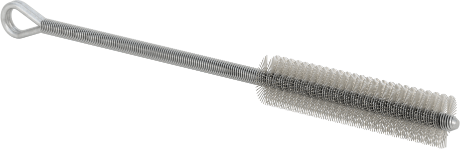 El Tipi Ağır Temizlik ve Çapak Alma Boru Fırçası, Çelik Saplı Ağır Temizlik, 1/2" Çap, 5-1/2" Toplam Uzunluk