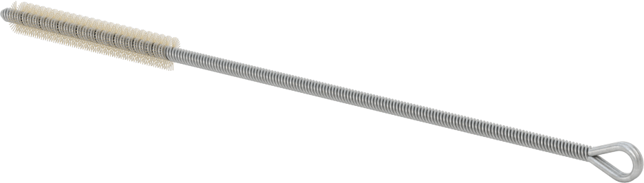 El Tipi Ağır Temizlik ve Çapak Alma Boru Fırçası, Düşük Çizilme Saplı Pirinç, 1/4" Çap, 5-1/2" Toplam Uzunluk