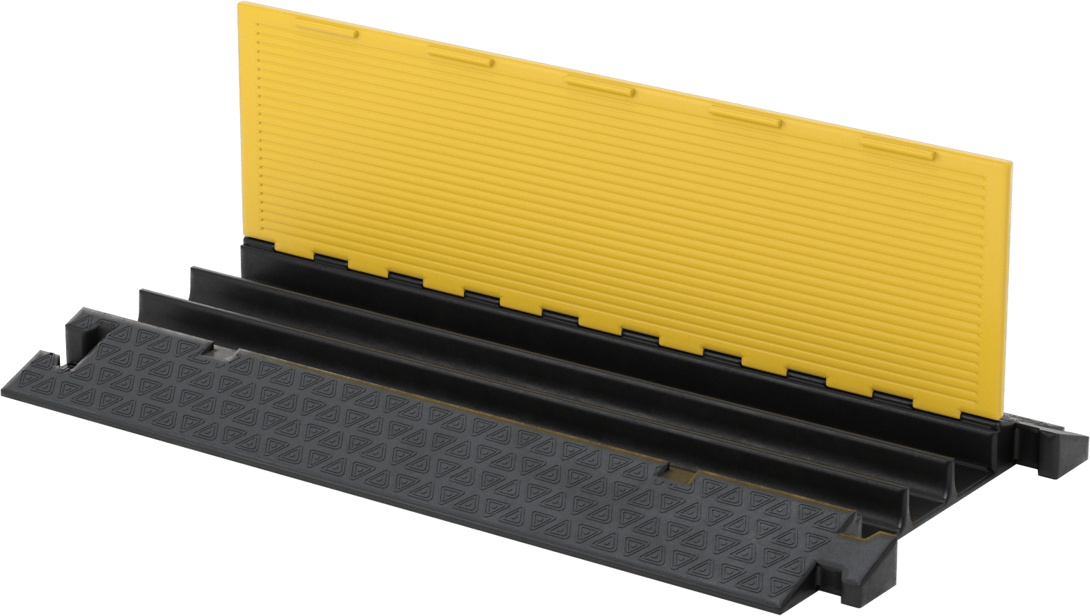 Kilitli Kablo Rampası, Piramit Dokulu, 3 1-1/2“ Genişlik x 2-3/8” Yükseklik Kanalları
