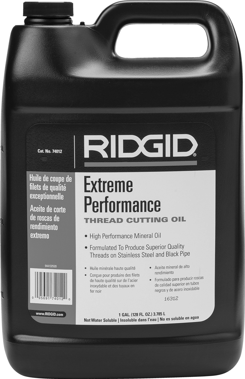 Diş Açma ve Diş Açma Yağı, Ridgid Extreme Performance, 1 Galon Sürahi