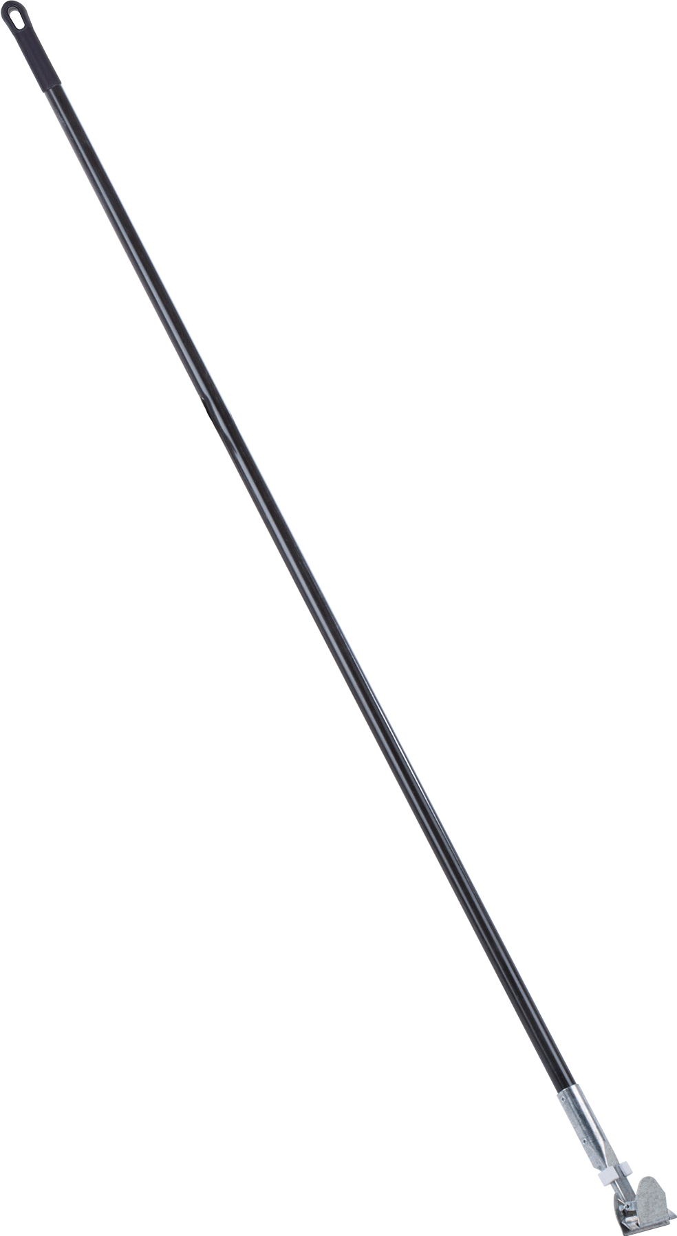 60" Uzunlukta Fiberglas Toz Paspası Sapı, Siyah