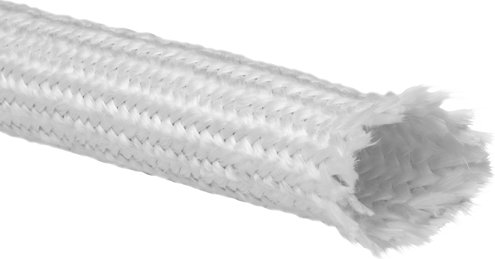 Fiberglas Yüksek Sıcaklık Kılıfı, 1/16" ID