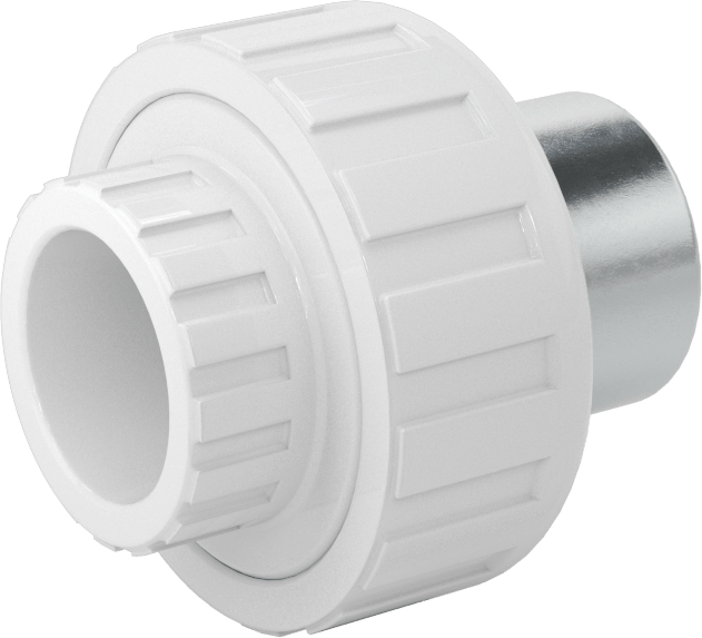 Su için Standart Cidarlı PVC Birleştirme Düz Adaptörü, PVC Dişli Ek Parça, 3/4 Soket Bağlantı Dişi, 3/4 NPT Dişi