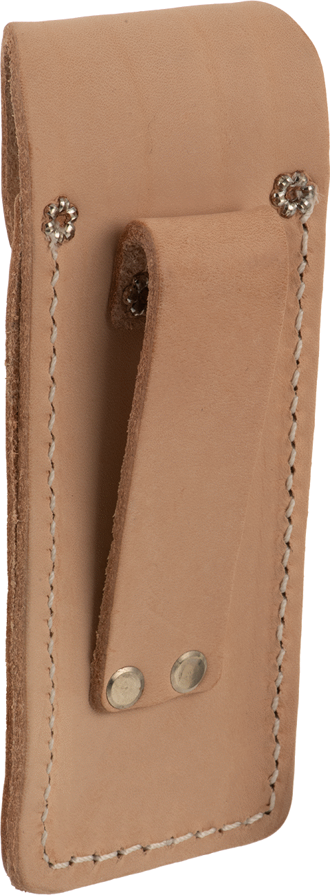 Kemer Çantası, Deri, 2-3/8" Genişlik, 6" Yükseklik