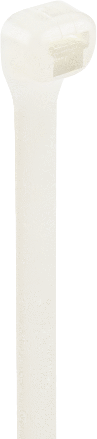 Naylon Plastik Kablo Bağı, Standart, 6 inç Uzunluk, 1-1/2" Maksimum Demet Çapı için, Krem
