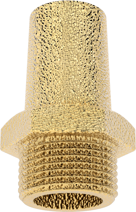 Susturucu, 3/4 BSPP Erkek, 259 scfm @ 100 PSI Akış Hızı