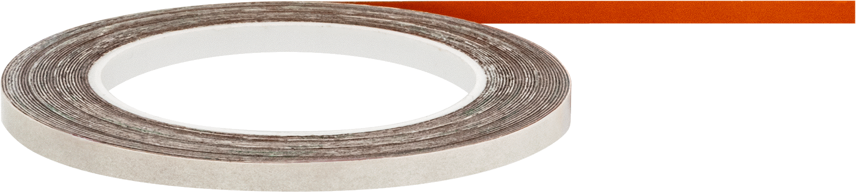 Elektrik Yalıtımlı Montaj Bandı, Kapton® Poliimid Plastik, 1/4" x 15', 0,0096 inç Kalınlık