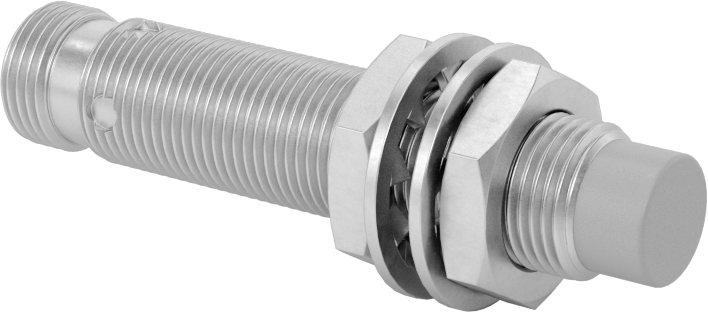 Metalik Nesne Yakınlık Anahtarı, DC, Pirinç, 4 Kutuplu Fişli Çıkıntılı, 12 mm Çap, NPN