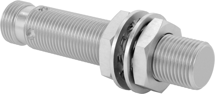 Metalik Nesne Yakınlık Anahtarı, DC, Pirinç, 4 Kutuplu Fiş ile Gömme, 12 mm Çap, PNP, 1 açık