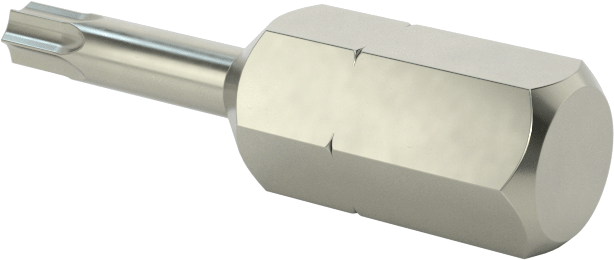 Kurcalanmaya Dayanıklı T10 Torx Ucu, 1/4" Altıgen Şaft