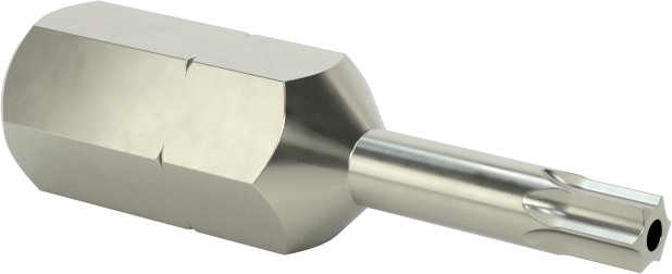 Kurcalanmaya Dayanıklı T10 Torx Ucu, 1/4" Altıgen Şaft