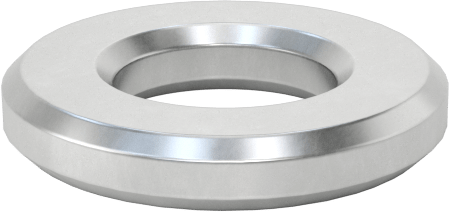 Yüksek Yük Ultra Düşük Sürtünmeli Baskı Yatağı, Yağ Emdirilmiş, 3/16" Mil Çapı için, 3/8" OD, 1/16" Kalınlık
