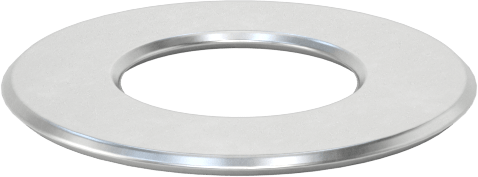 Yüksek Yük Ultra Düşük Sürtünmeli Baskı Yatağı, Yağ Emdirilmiş, 3/8" Mil Çapı, 3/4" OD, 1/32" Kalınlık