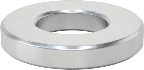 Yüksek Yük Ultra Düşük Sürtünmeli Baskı Yatağı, Yağ Emdirilmiş, 3/8" Mil Çapı, 3/4" OD, 1/8" Kalınlık