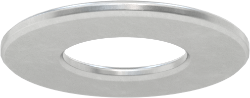 Yüksek Yük Ultra Düşük Sürtünmeli Baskı Yatağı, Yağ Emdirilmiş, 1/2" Mil Çapı için, 1" OD, 1/16" Kalınlık