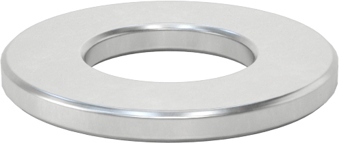 Yüksek Yük Ultra Düşük Sürtünmeli Baskı Yatağı, Yağ Emdirilmiş, 1/2" Mil Çapı için, 1" OD, 3/32" Kalınlık