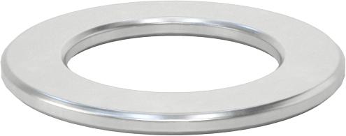 Yüksek Yük Ultra Düşük Sürtünmeli Baskı Yatağı, Yağ Emdirilmiş, 5/8" Mil Çapı için, 1" OD, 1/16" Kalınlık